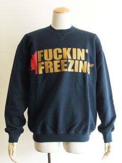 FUCKIN FREEZIN  スウェットプルオーバー   S79GU0007