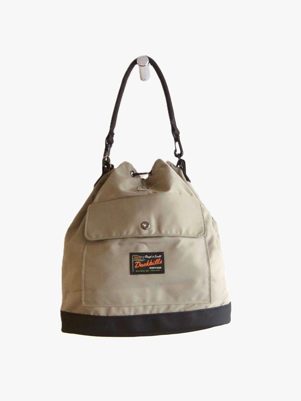 MA-1 BAG    (ベージュ)  巾着型 2WAY バッグ  RSA-26211