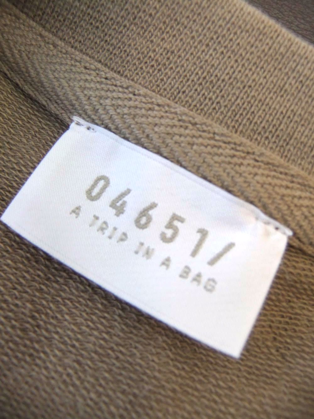 IF TEE  ミニ裏毛 クルーネック 半袖Tシャツ ( ベージュ )