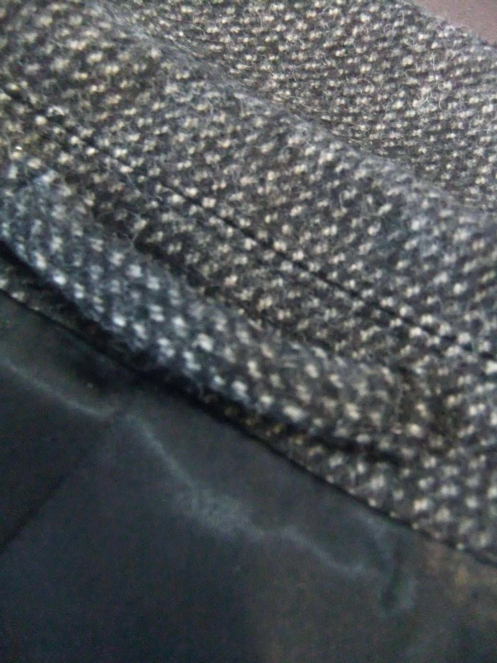 ウール チェック シングル チェスター コート