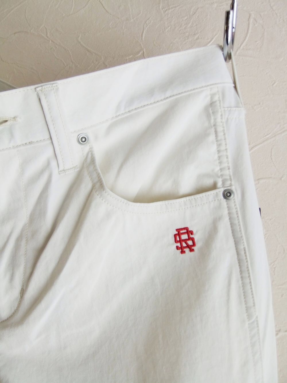 KEVIN PANTS ( ホワイト ) ストレッチツイル パンツ    RSM-21075