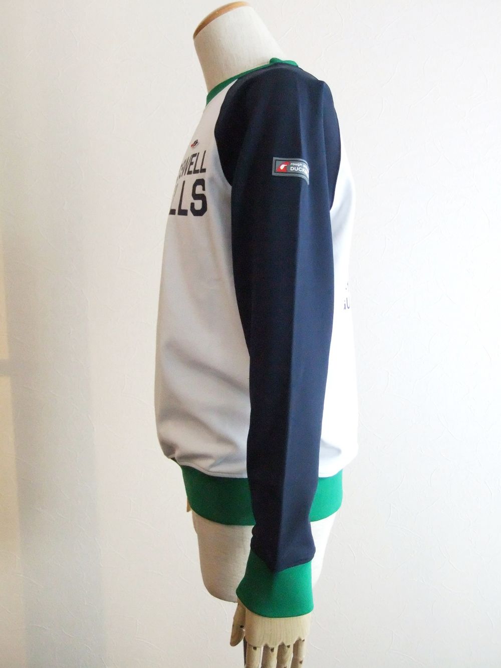 HEADQUARTER SWEAT  ロゴ入りスウェットシャツ ( ホワイト )  RSM-20201