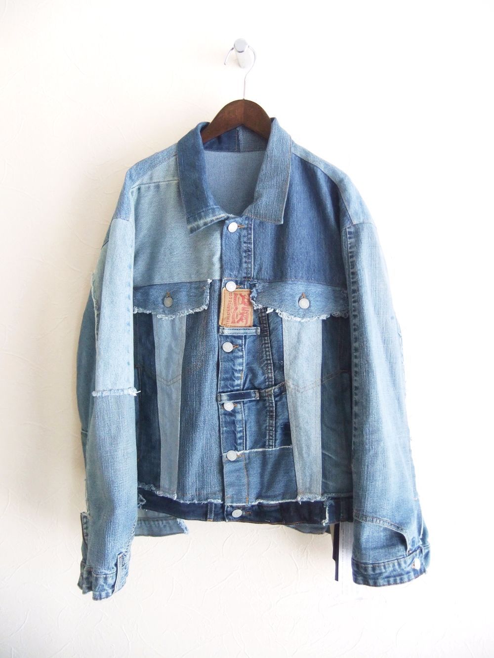 【MICALLE MICALLE Vintage】 Levi‘s  ヴィンテージデニム リメイク ジャケット MVG100JDE