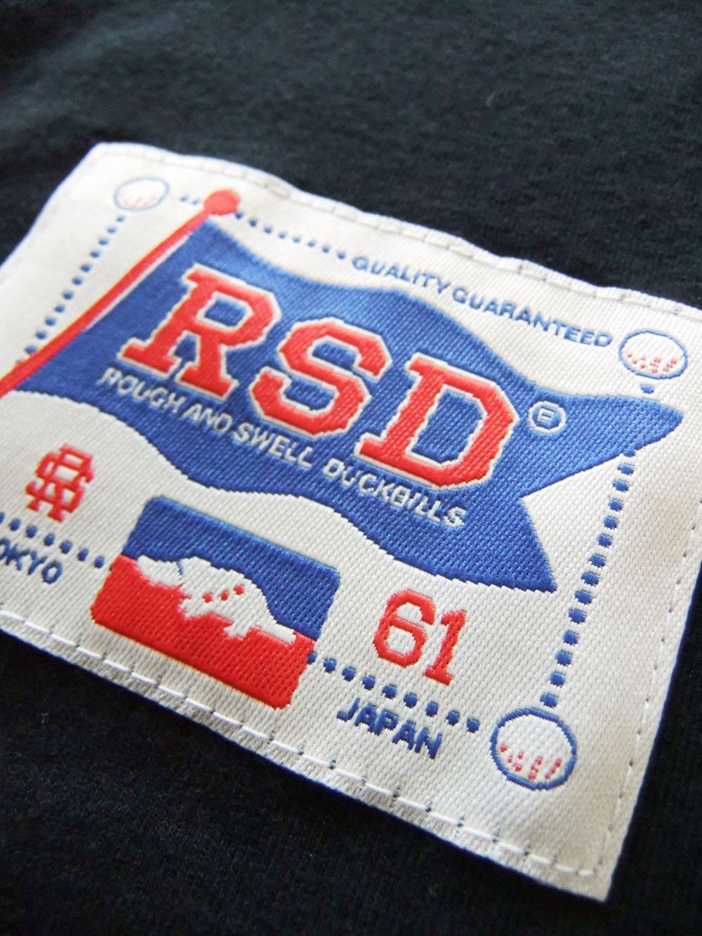 NO.9 V- SKIPPER (ブラック) 半袖スキッパーポロ  RSM-22033
