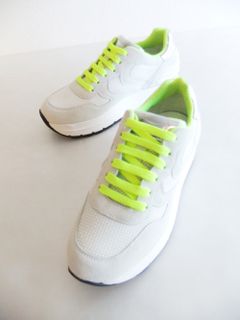 〈LADIES〉 MARAN POWER  メッシュ × レザー  スニーカー (ホワイト) 1N40