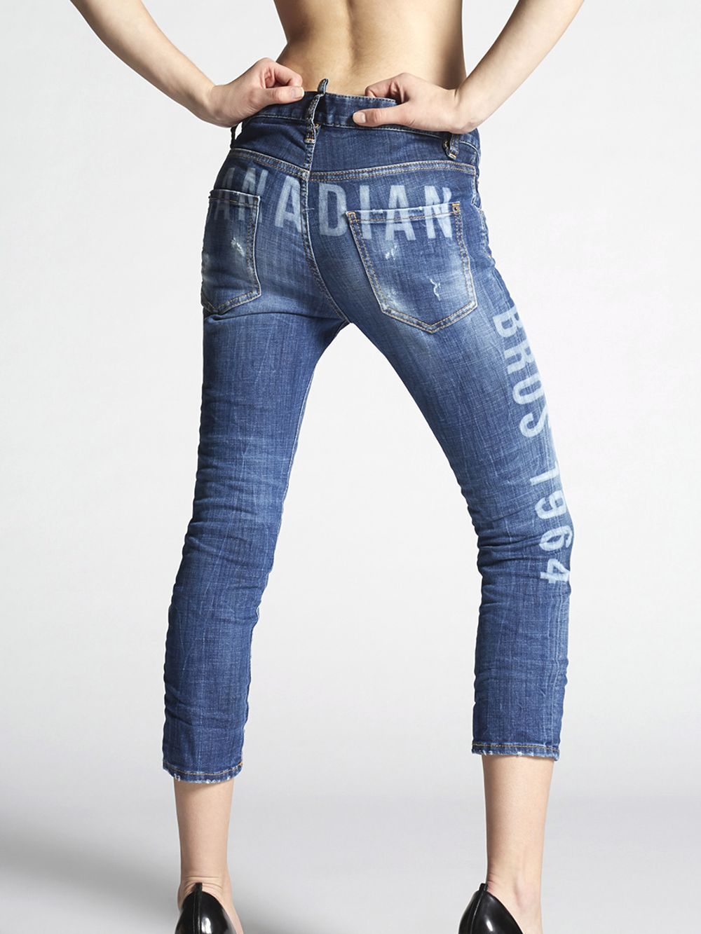LADIES デニム  COOL GIRL CROPPED JEAN  S75LB0364
