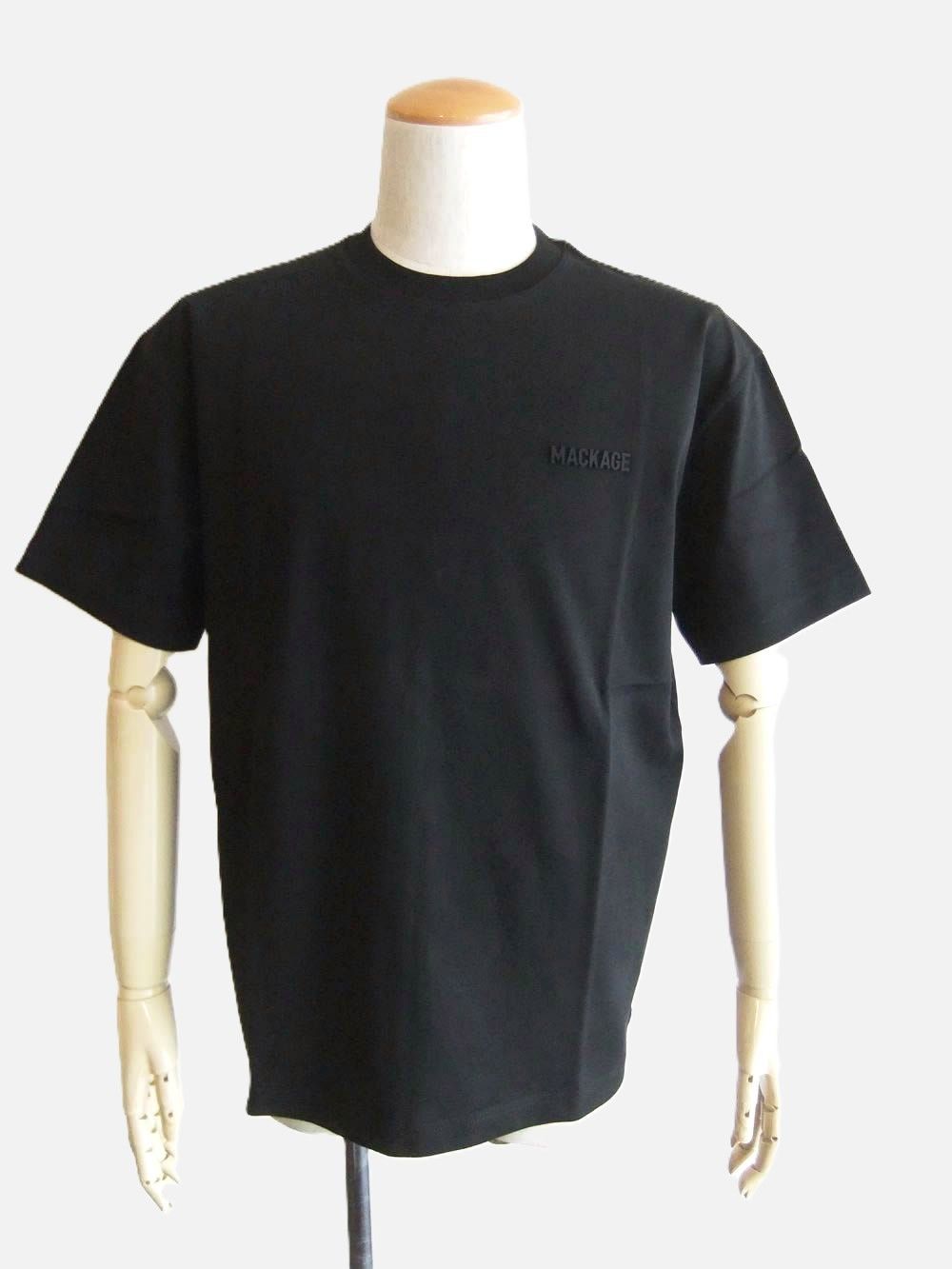 TEE-R  (ブラック)  ロゴ半袖 Tシャツ