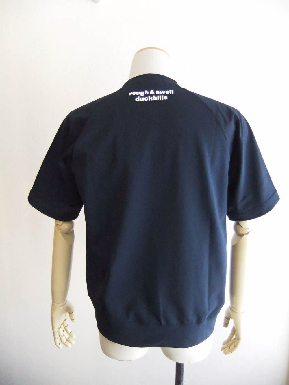 THUMBS UP SWEAT  (ネイビー) ロゴ入り 半袖 スウェット   RSM-26046