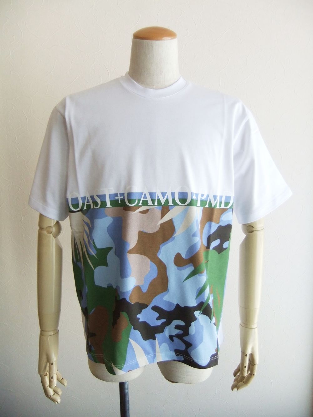 CHIE   プリント クルーネック 半袖 Tシャツ