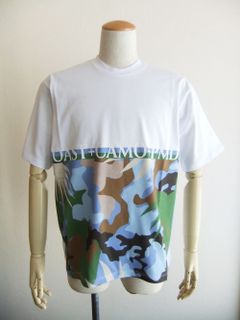 CHIE   プリント クルーネック 半袖 Tシャツ