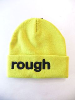 BIG LOGO BEANIE   (イエロー)  ロゴニットキャップ    RSA-21203