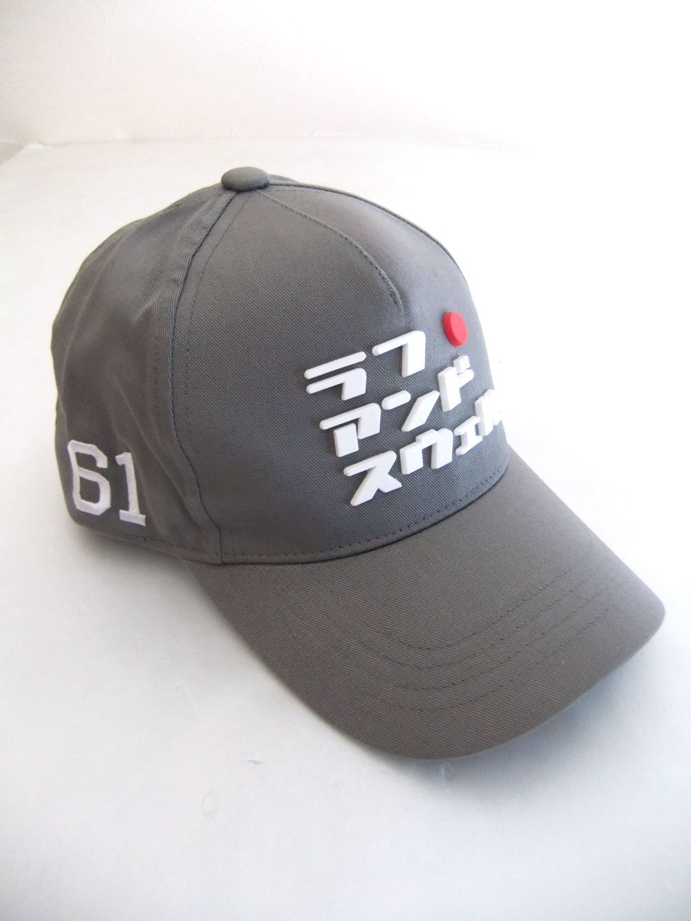 KATAKANA B.B. CAP  ( グレー )  ロゴ入りキャップ