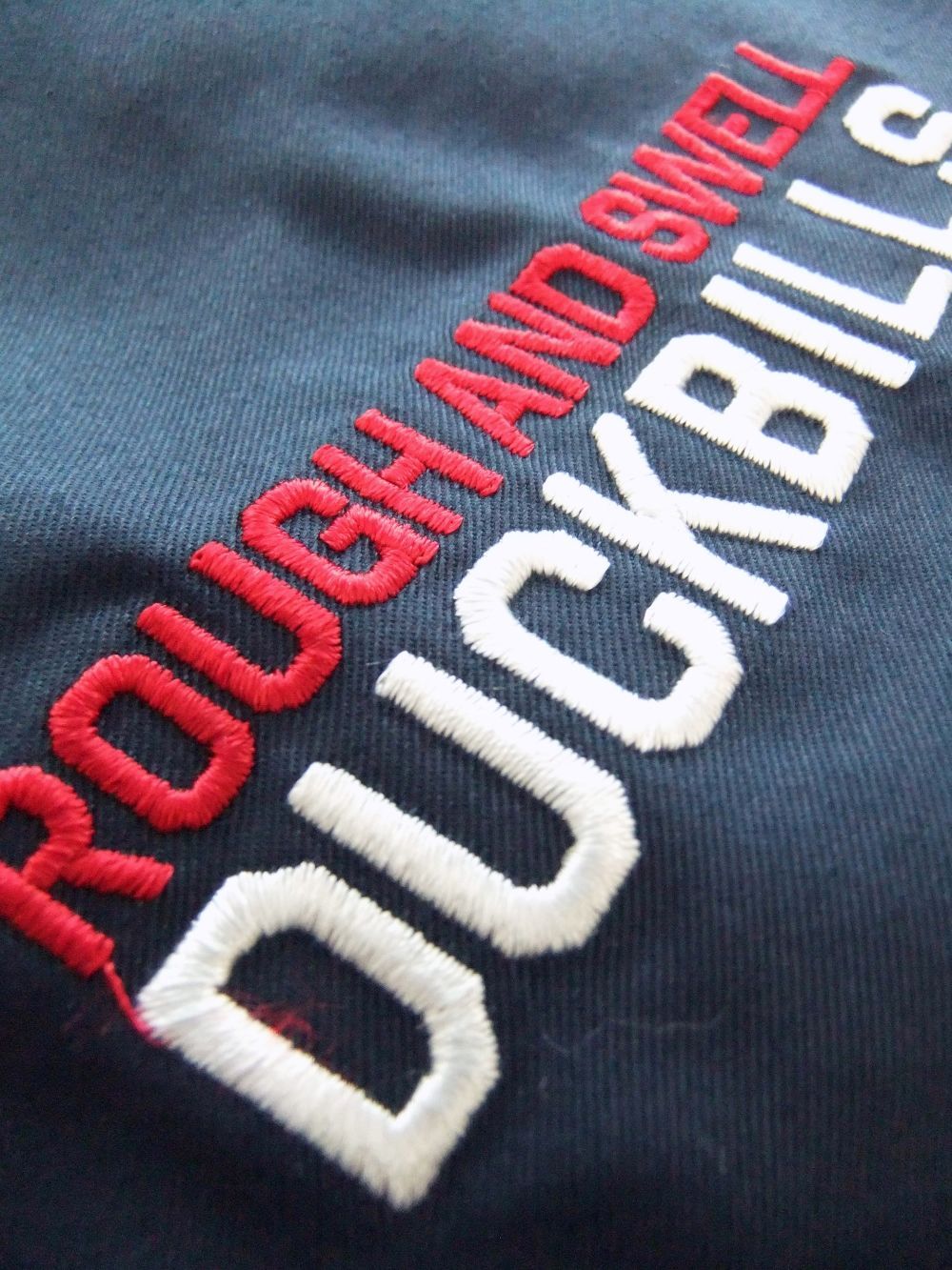 スケールモデル 新作 rough & swell - DETROIT PANTS (ネイビー) コットンストレッチ メンズウェア