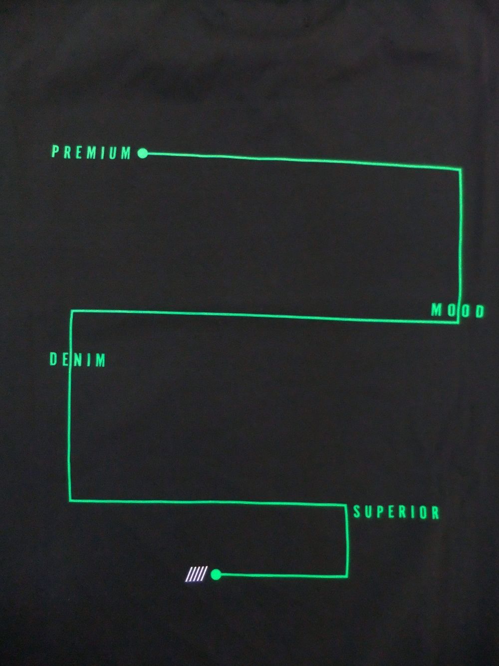 AKANDO  ロゴ 長袖 Tシャツ