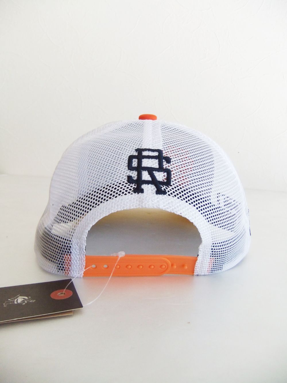 MESH TOUR CAP ( グレー×イエロー ) ロゴ入りキャップ RSA-22001