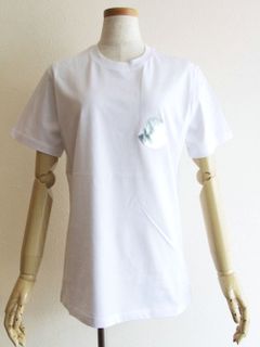 レディース ロゴマーク プリント Tシャツ   8C763-V8161
