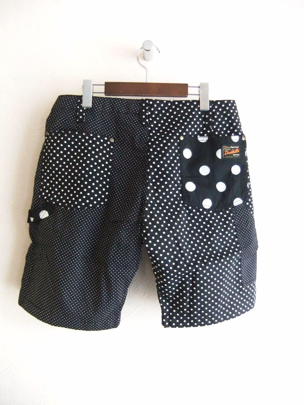 DOT CRAZY SHORTS    ドット柄 ペインターハーフパンツ   RSM-26070