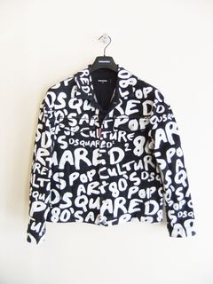 D2 POP 80'S JEAN JACKET   80's ポップロゴ デニムジャケット    S74AM1462