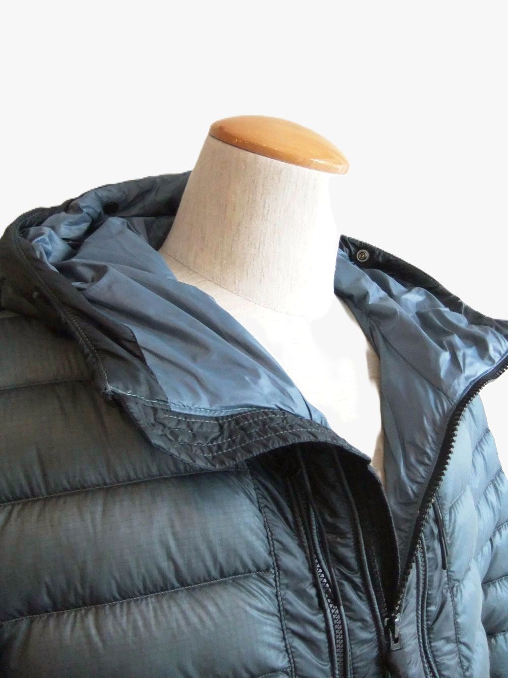 D.D. SHELL GOGGLE CHEST POCKET JACKET   ナイロン ジップアップ ダウン ブルゾン
