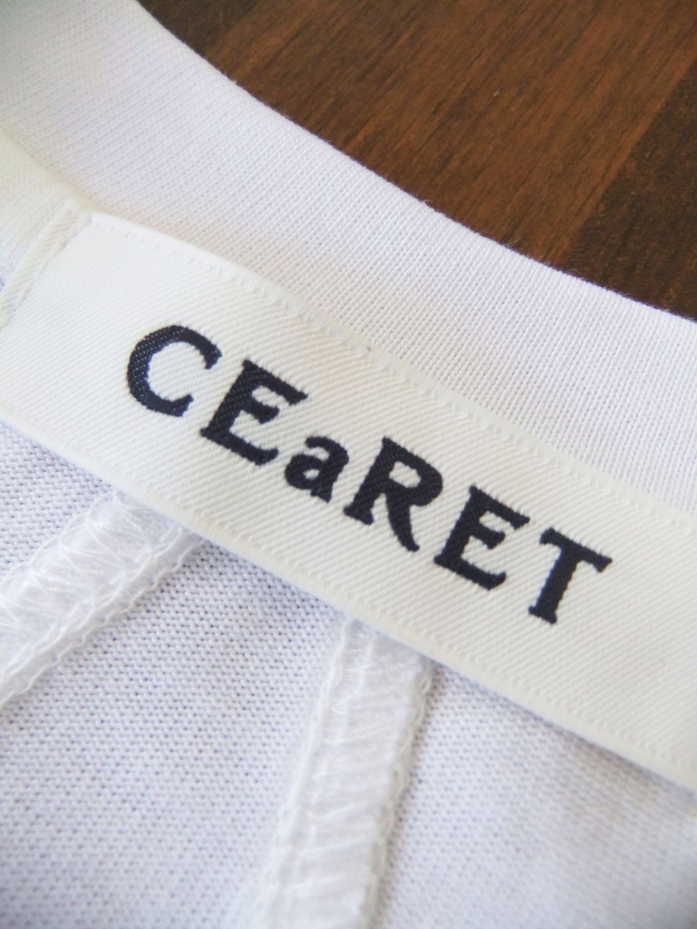 《CEaRET》 Logo Big T-shirt  ロゴ プリント ビッグ Tシャツ  232004A