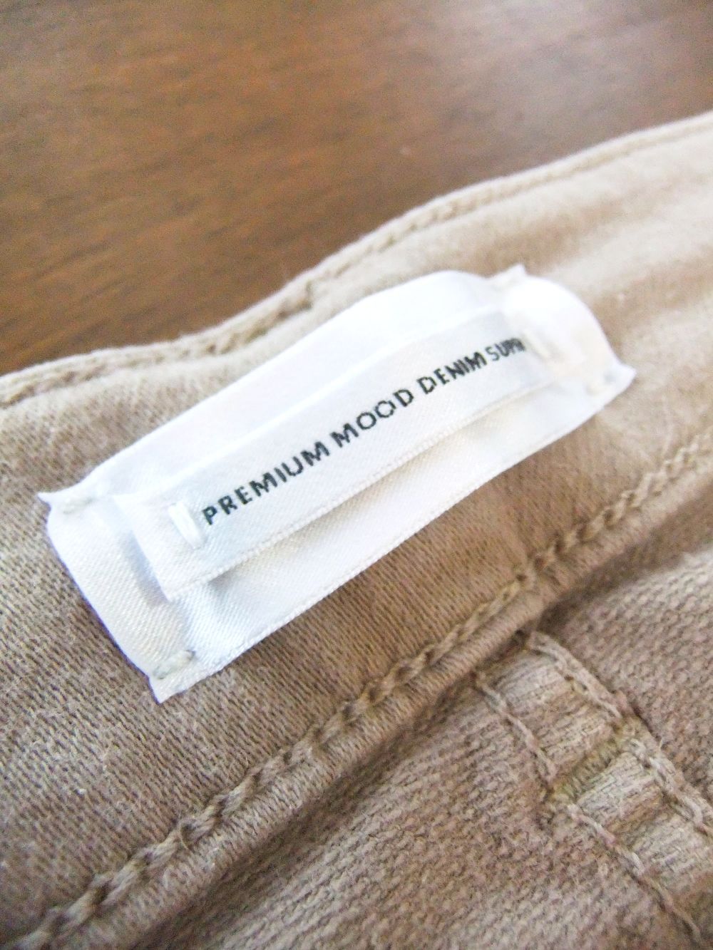 BARRET   JERSEY EASY DENIM PANT ジャージー デニムパンツ (ベージュ)