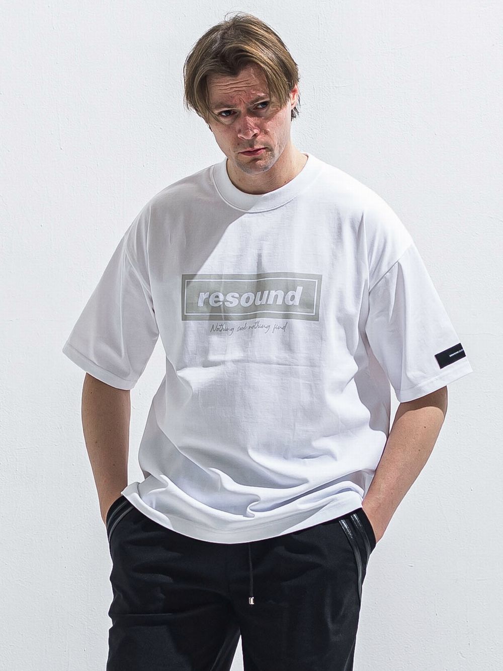BOX OVER T     ロゴオーバーTシャツ