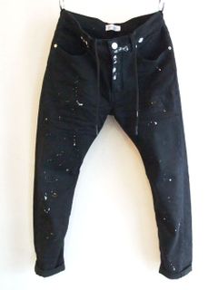 BARRET   JERSEY EASY DENIM PANT ジャージー デニムパンツ (ブラック)