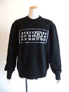 《MM➅》 Maison Margiela     ロゴジャガード クルーネック ニット