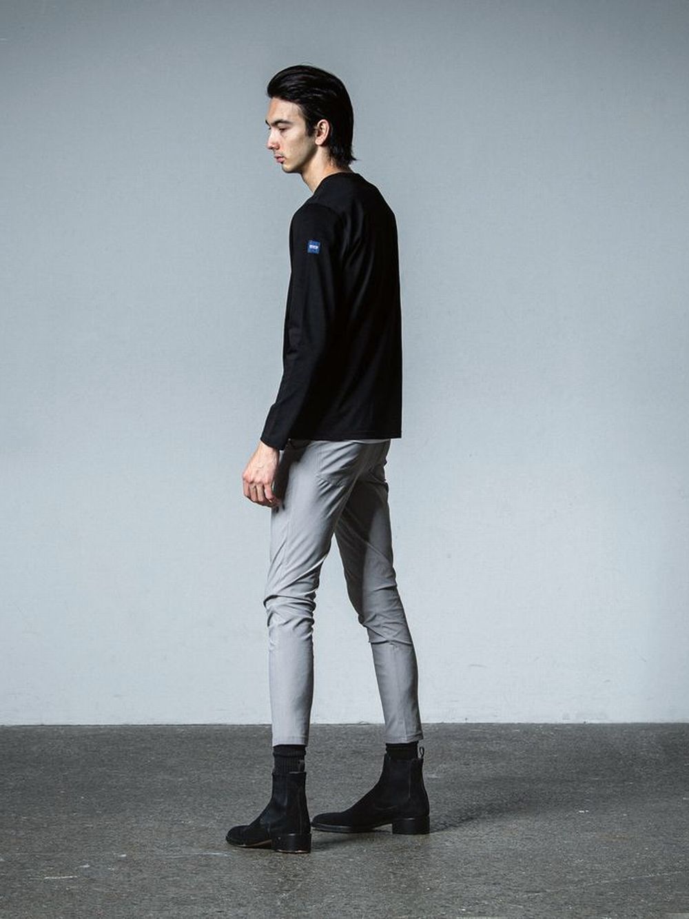 longsleave t-shirts    ロングスリーブ Tシャツ (ブラック)   RC33-T-001