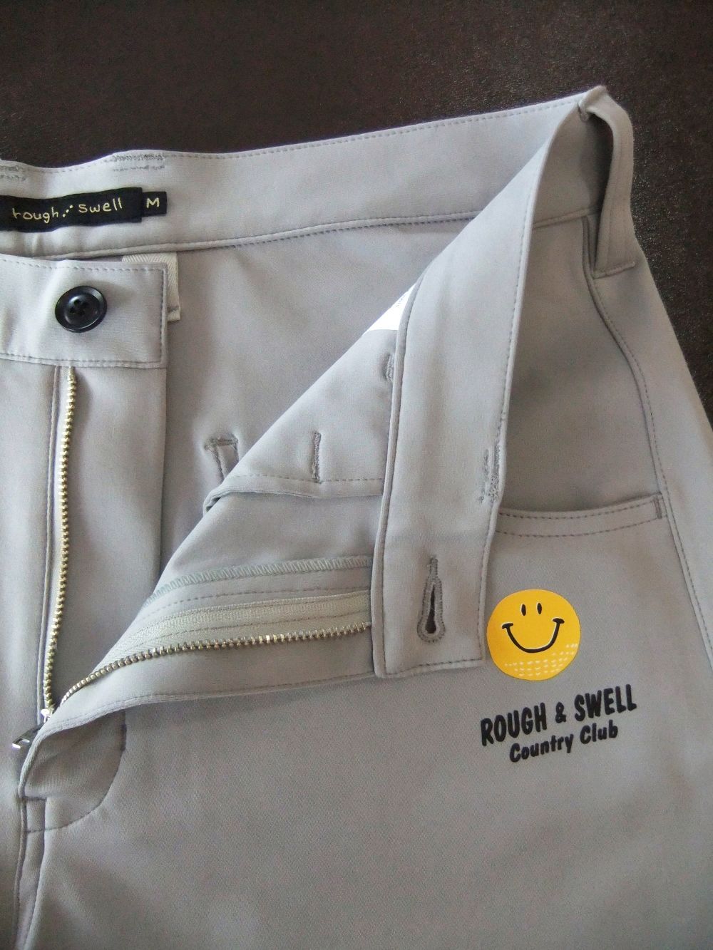 SMILE SHORTS  (グレー) ストレッチ ハーフパンツ    RSM-25071