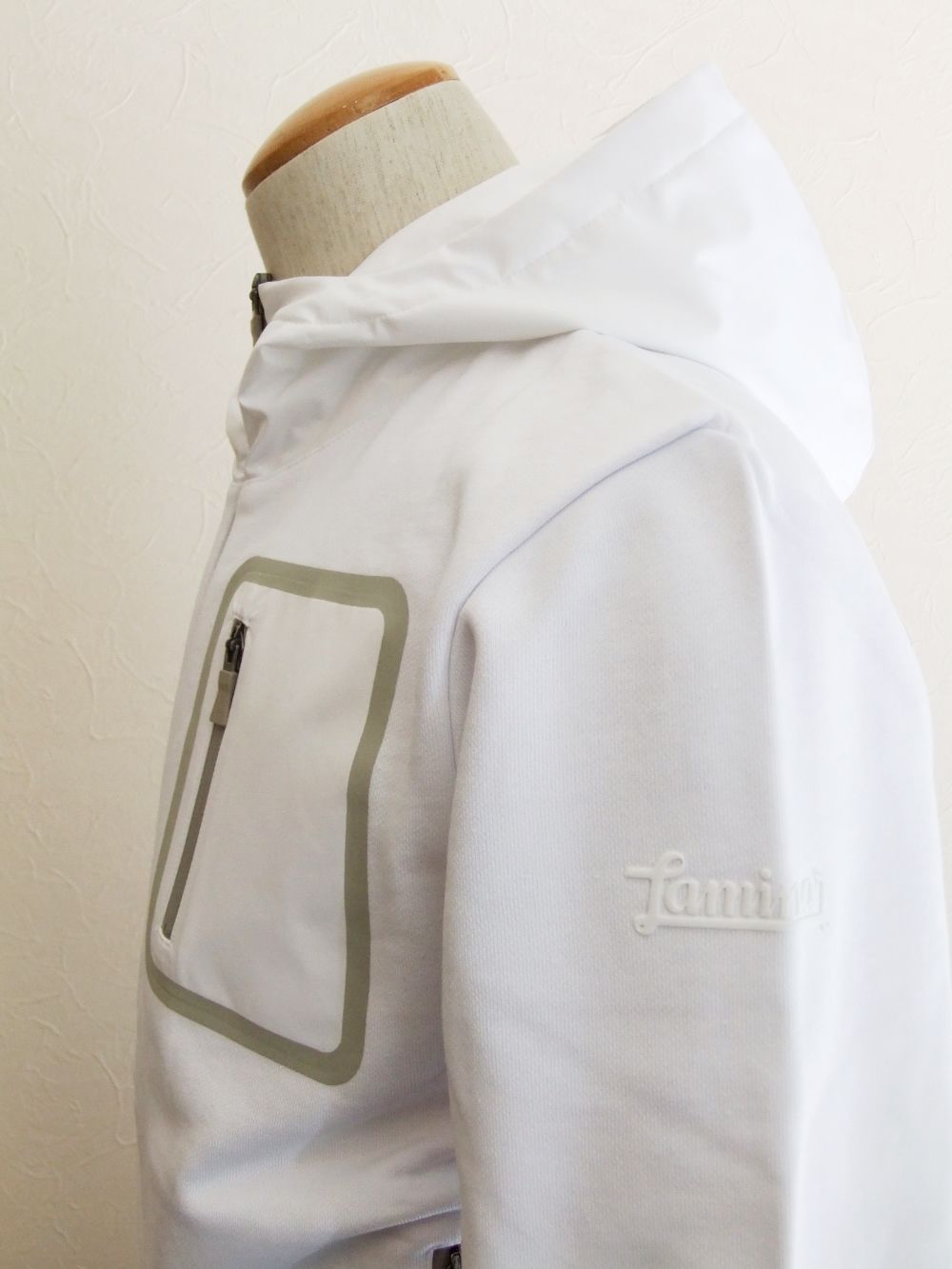 HERNO Laminar スウェット フーデッドブルゾン   JC001ULUL-50017