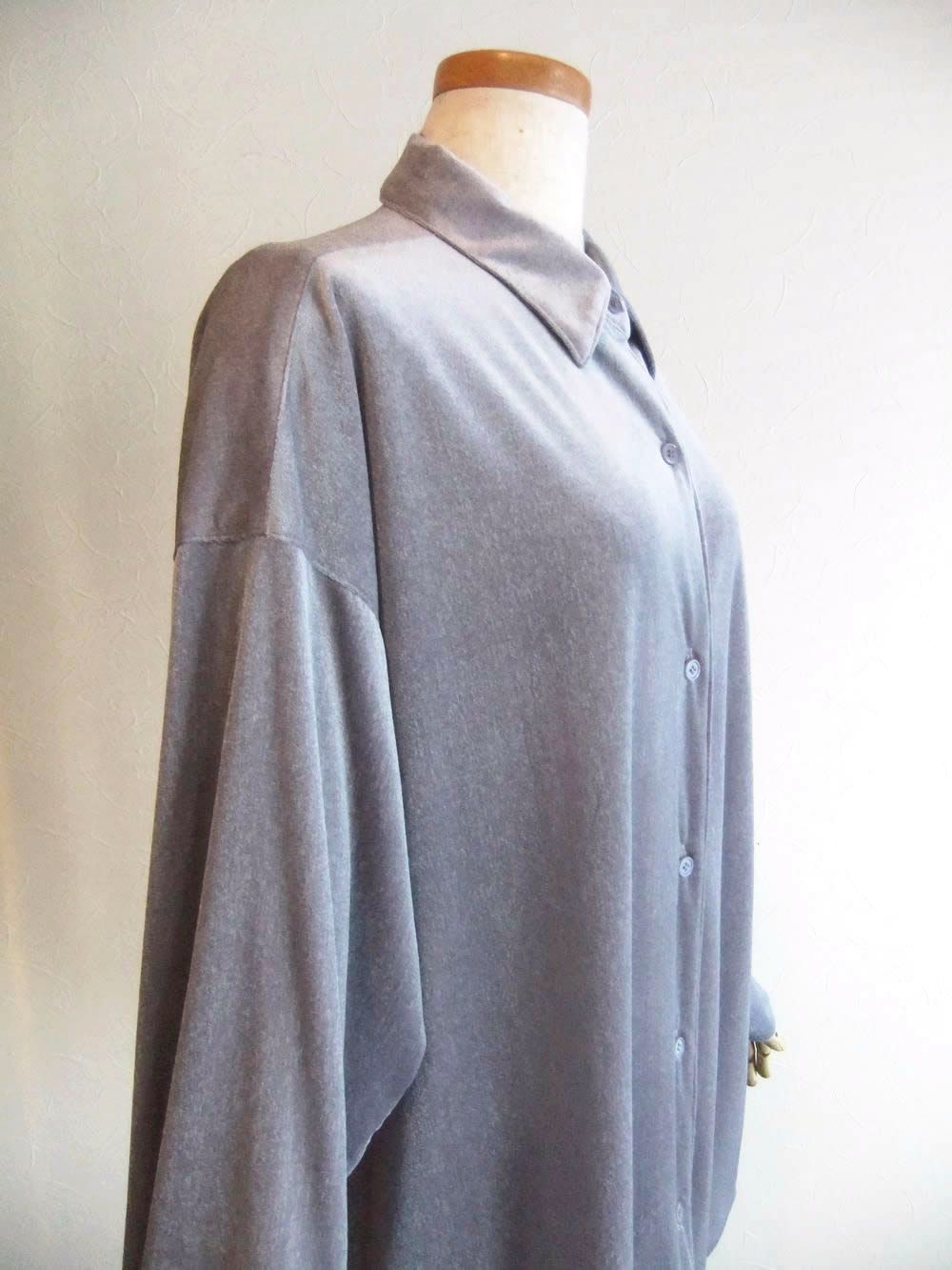 Velour Relax Shirt  ベロア リラックス シャツ   535950