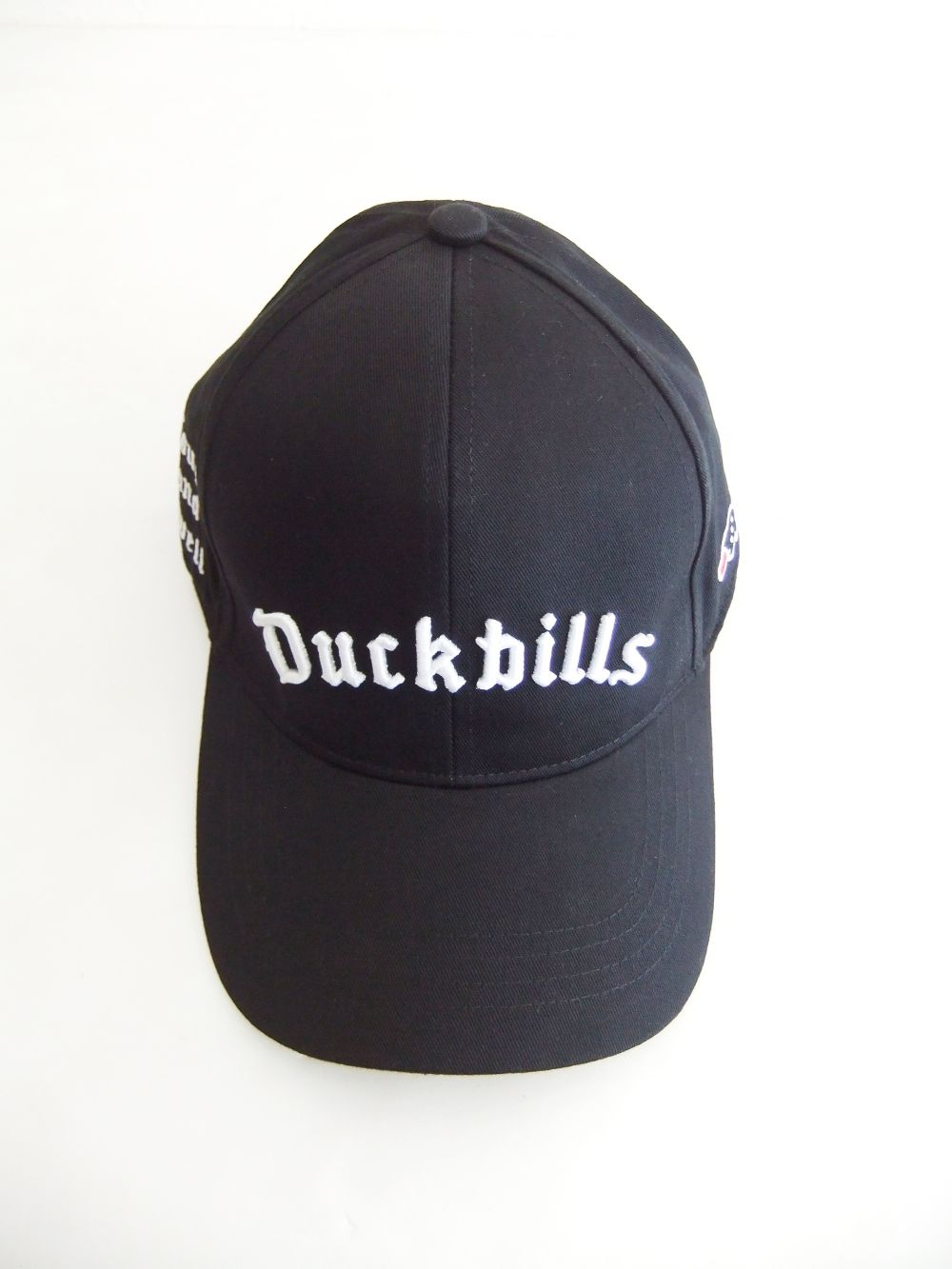 DUCKBILLS TOUR CAP   ( ブラック )  ロゴ入りキャップ  RSA-22005