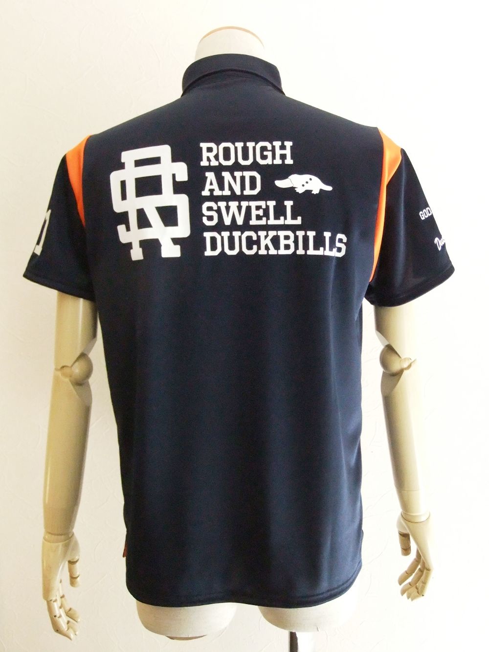TOUCH DOWN POLO (ネイビー)   半袖B.D.ポロ  RSM-21014