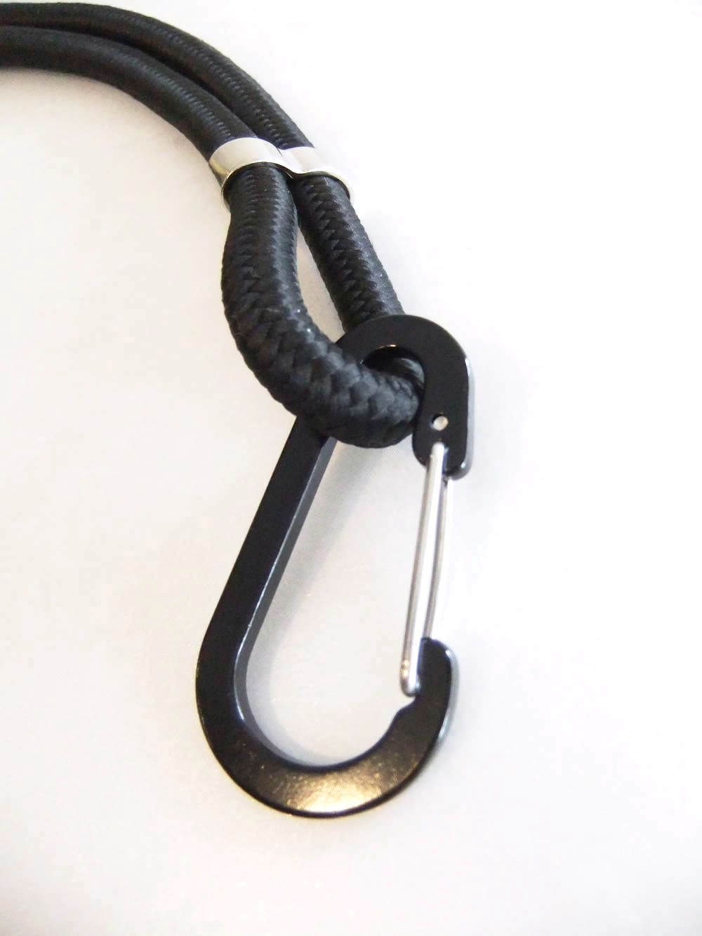 【MICALLE MICALLE Account】 ショルダー ストラップ  (ブラック)   MAG108ODE