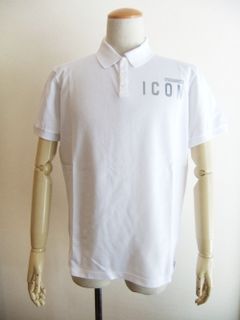 ICON ロゴプリント POLO  ( ホワイト ) S79GL0003