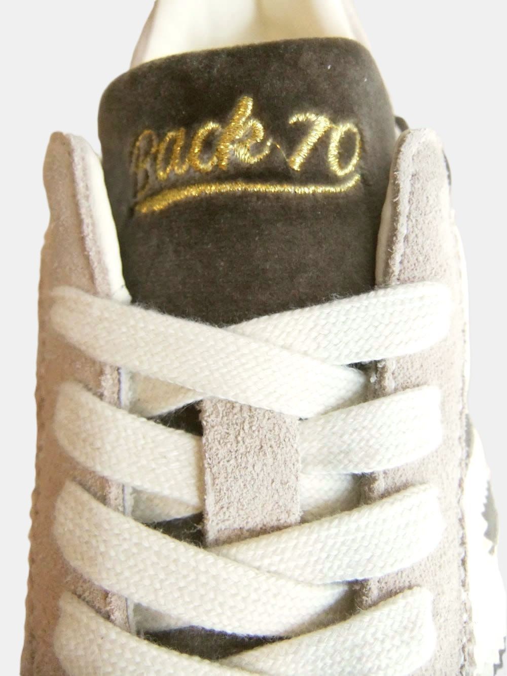 【BACK 70】 CLOUD VELVET TAUPE BUTTER 70   （トープ グレー） クラウド ベルベット スニーカー