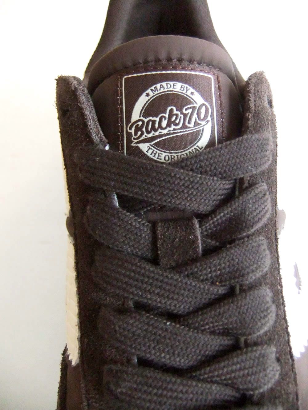 【BACK70】 FIRE BALL SPONGY NYLON BUTTER 70  （ブラウン） ファイヤーボール ナイロン スニーカー