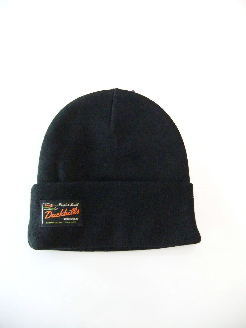 MOON BEANIE   ロゴニットキャップ  ( ブラック )   RSA-23203