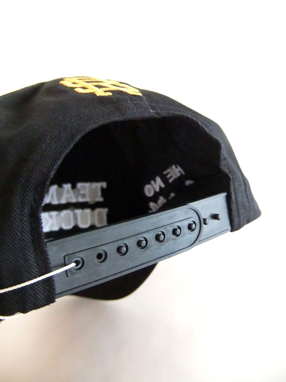 TEAM DUCKBILLS CAP  ( ブラック )  ロゴ入りキャップ  RSA-23001