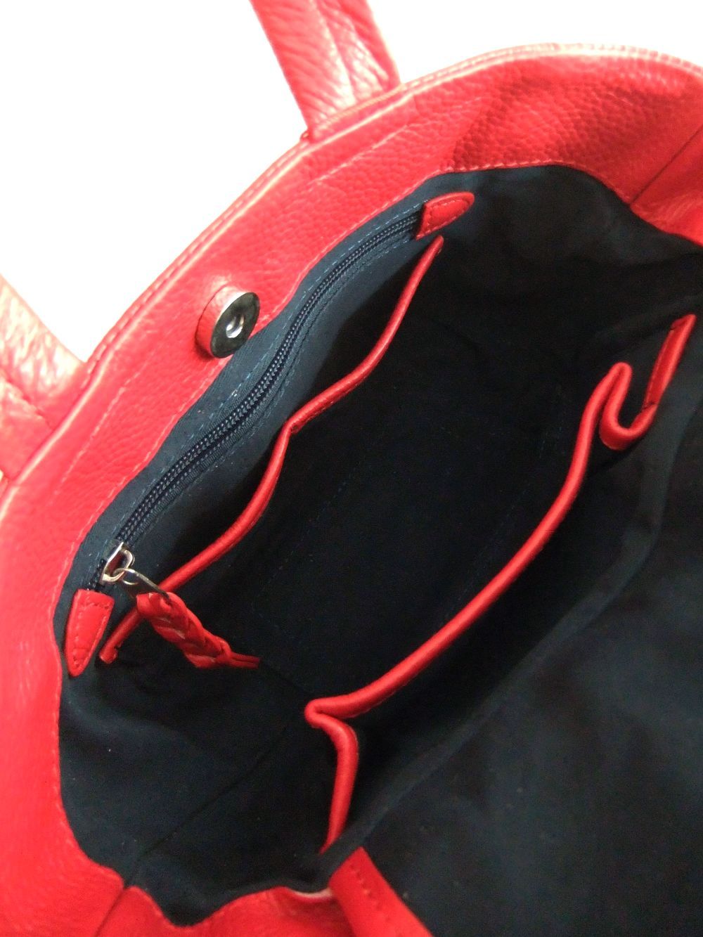 CLAUDIA MINI TOTE   レザー ミニトート (レッド)   SB1504