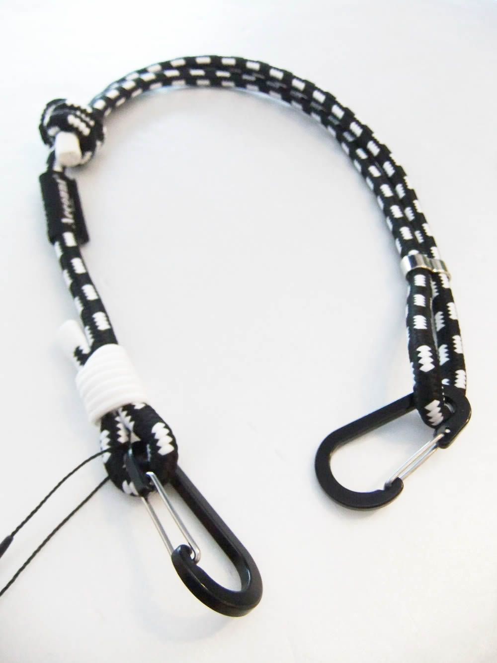 【MICALLE MICALLE Account】 ショルダー ストラップ  (ホワイト×ブラック)   MAG108ODE