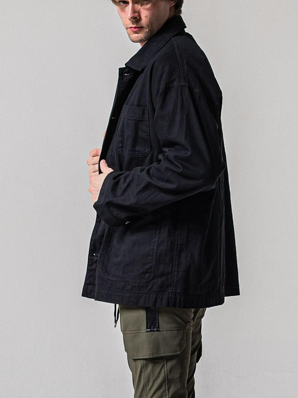 RC CAVER ALL   ライトデニムカーバーオールジャケット