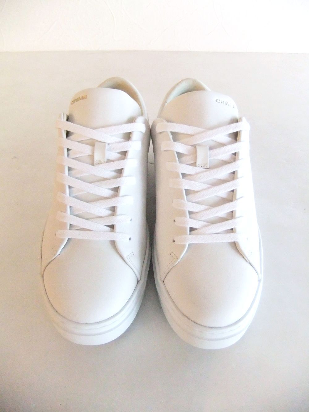 【MENS】 MINIMAI  RAW CUT (ホワイト)   レザースニーカー