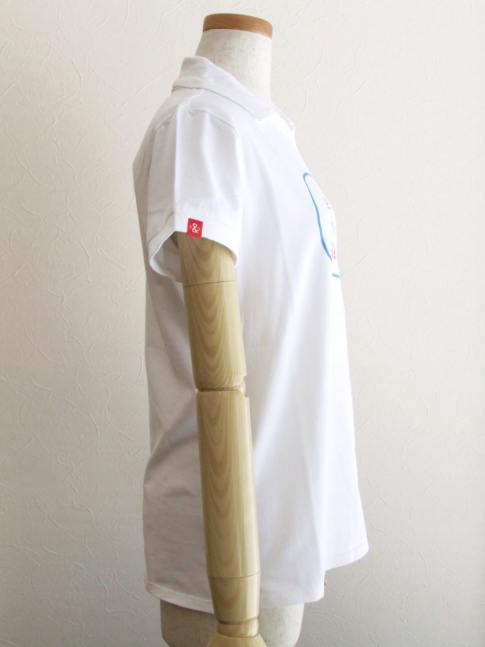 【LADIES】CHATTY SKIPPER W.  (ホワイト)   半袖スキッパーポロ  RSL-21009