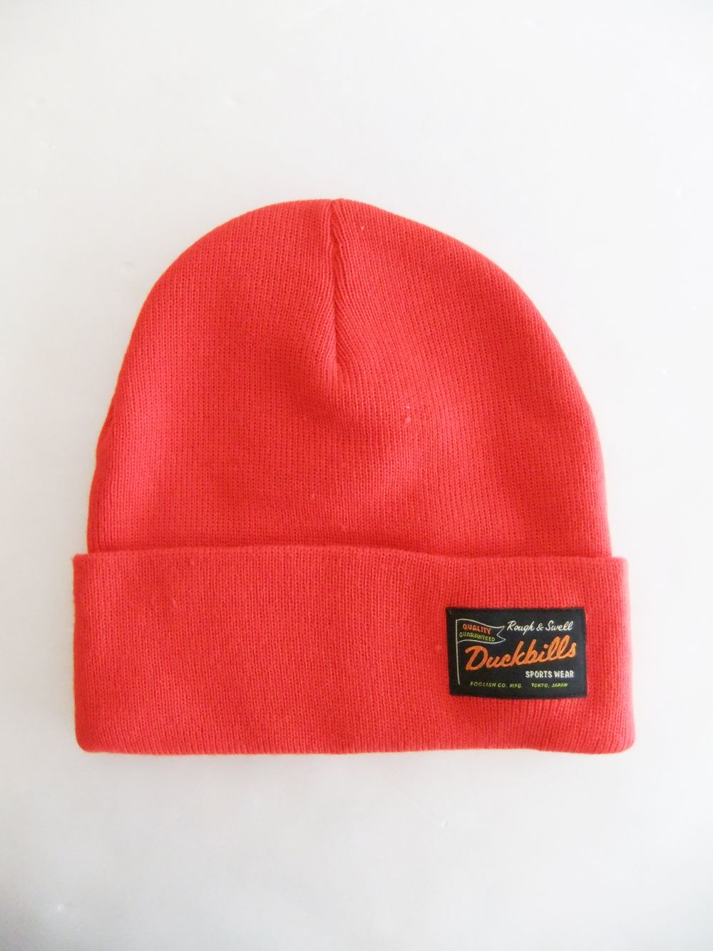 R.S BEANIE   ロゴニットキャップ  ( レッド )   RSA-20207