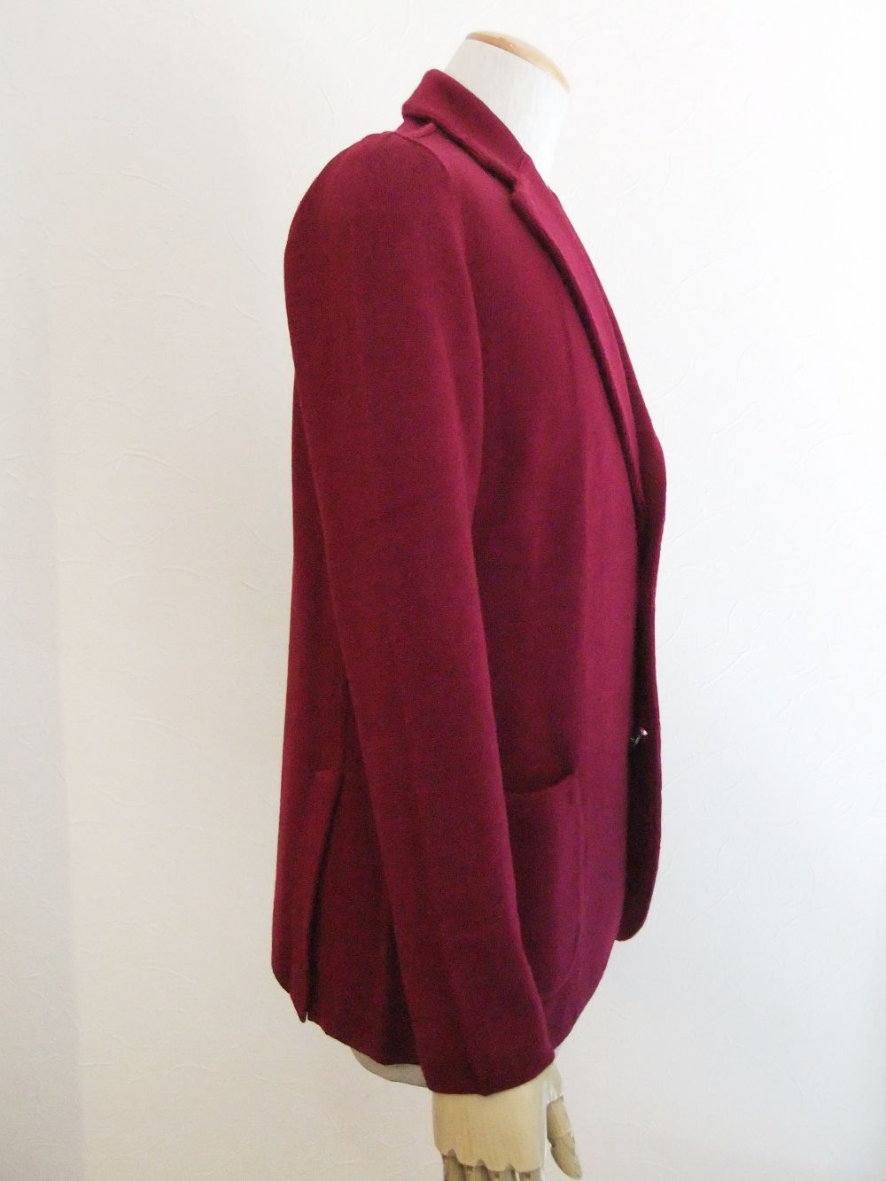 KNIT 2B JACKET  ミドルゲージ ニットジャケット   LJM56-55011