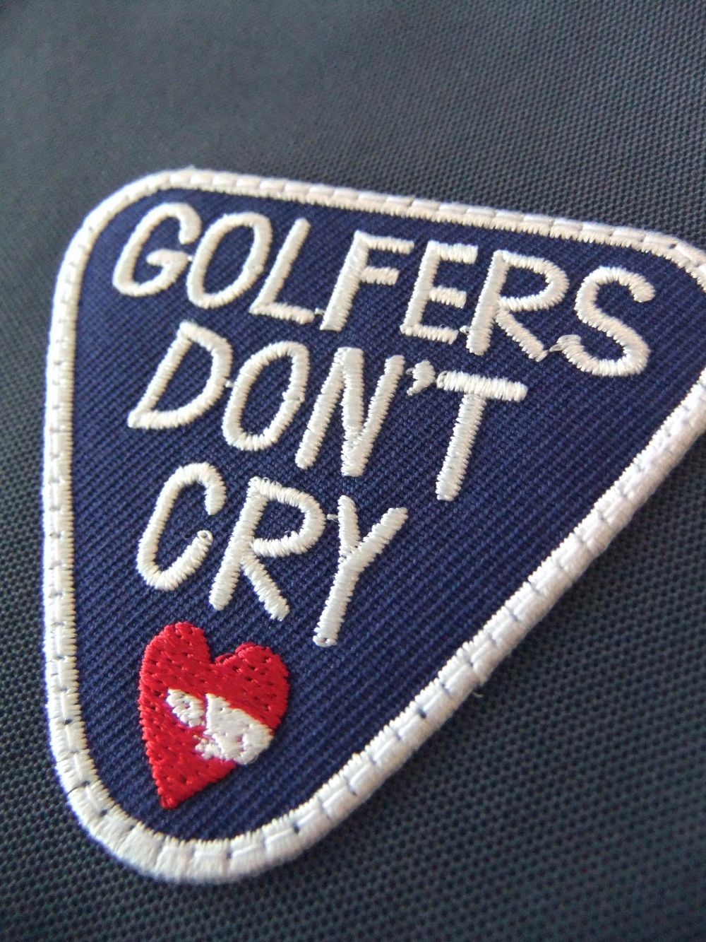 DON'T CRY POLO  (グレー)  半袖 ポロシャツ   RSM-24010