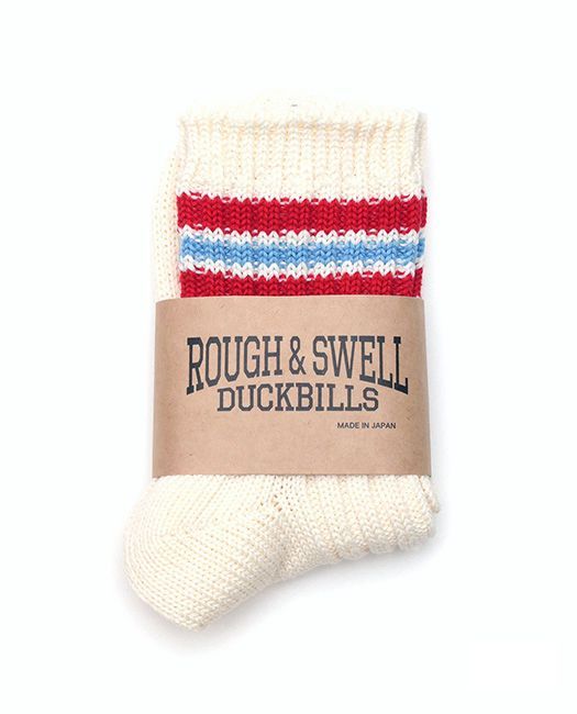 CAMP SOCKS SHORT   リブソックス ( レッド )