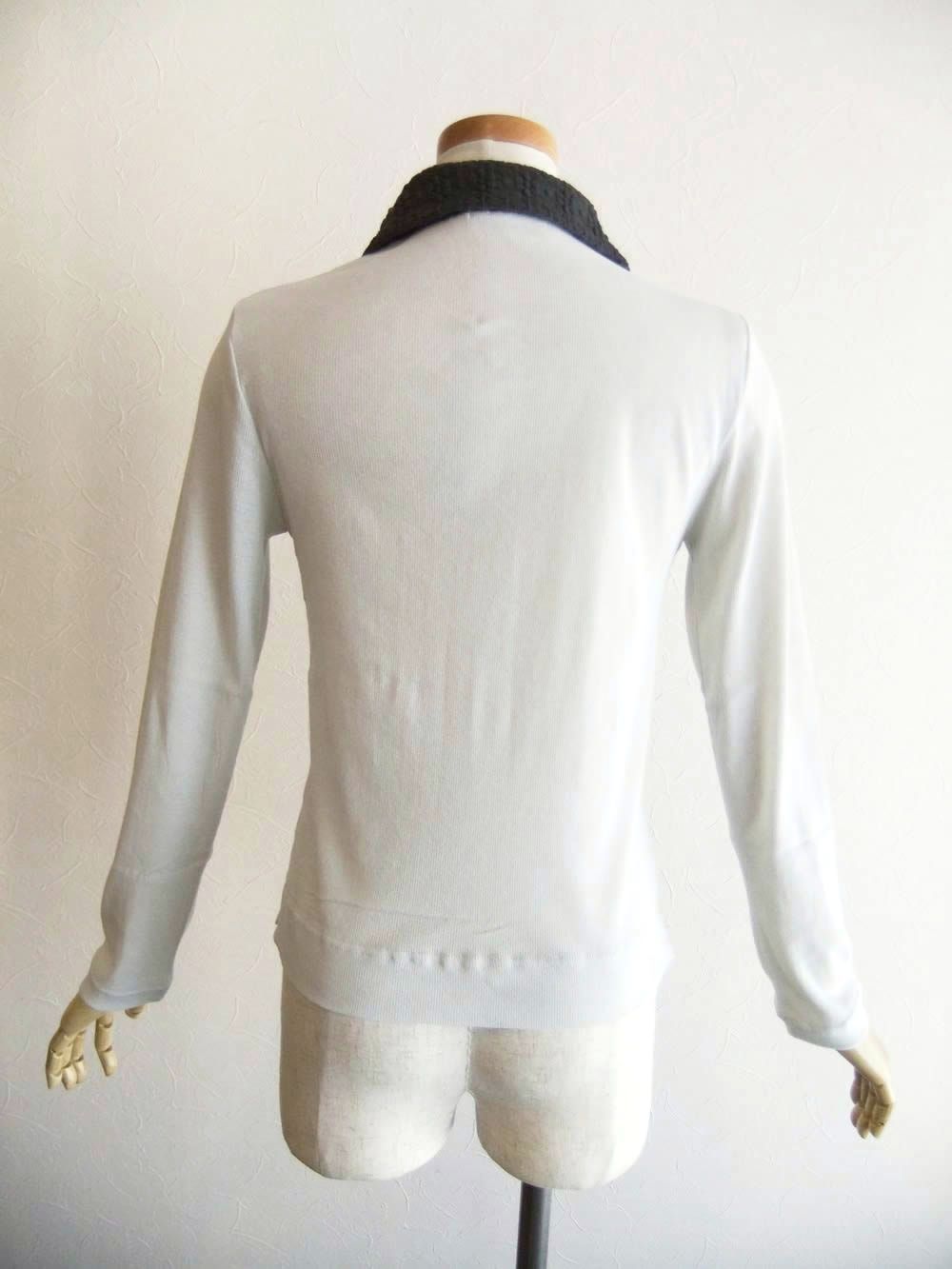 【Klassiek】 シアーコットン ガーゼ レース襟 クレリック シャツ     K149521M